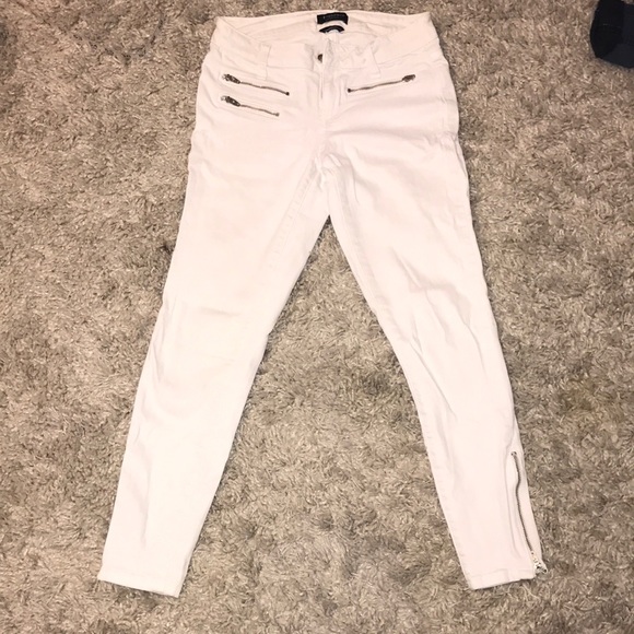 White Bebe Pants - Picture 1 of 5